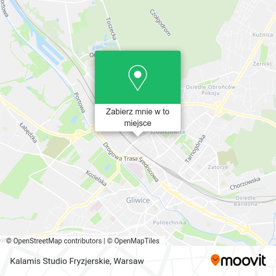 Mapa Kalamis Studio Fryzjerskie