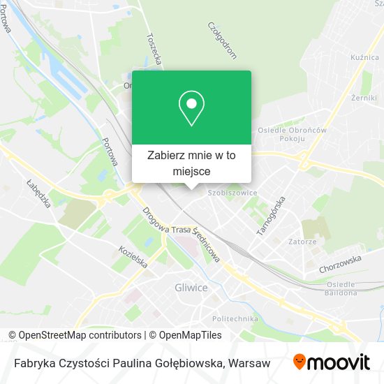 Mapa Fabryka Czystości Paulina Gołębiowska