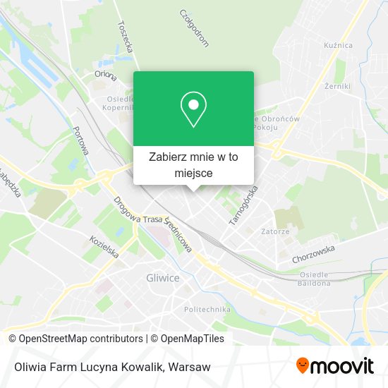 Mapa Oliwia Farm Lucyna Kowalik