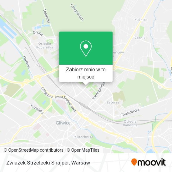 Mapa Zwiazek Strzelecki Snajper