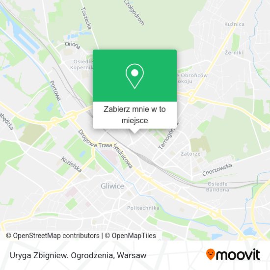 Mapa Uryga Zbigniew. Ogrodzenia