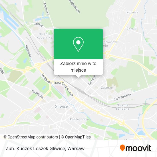 Mapa Zuh. Kuczek Leszek Gliwice