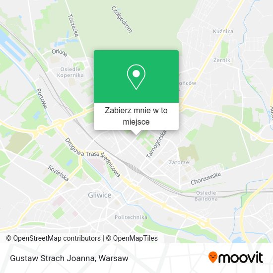 Mapa Gustaw Strach Joanna