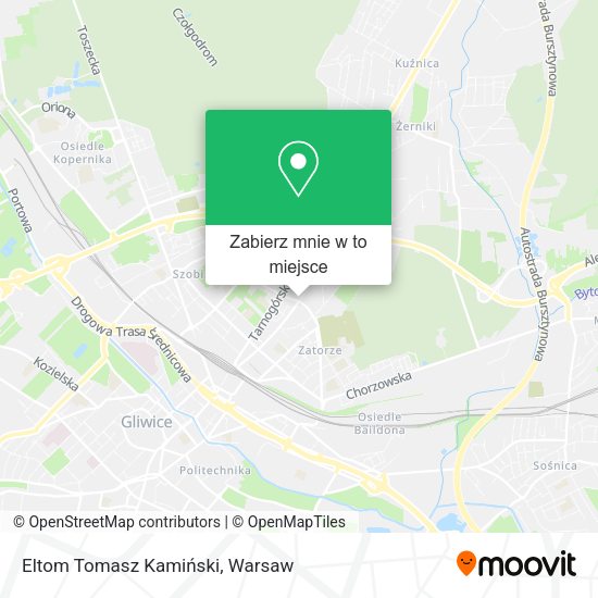 Mapa Eltom Tomasz Kamiński