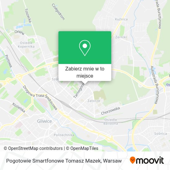 Mapa Pogotowie Smartfonowe Tomasz Mazek