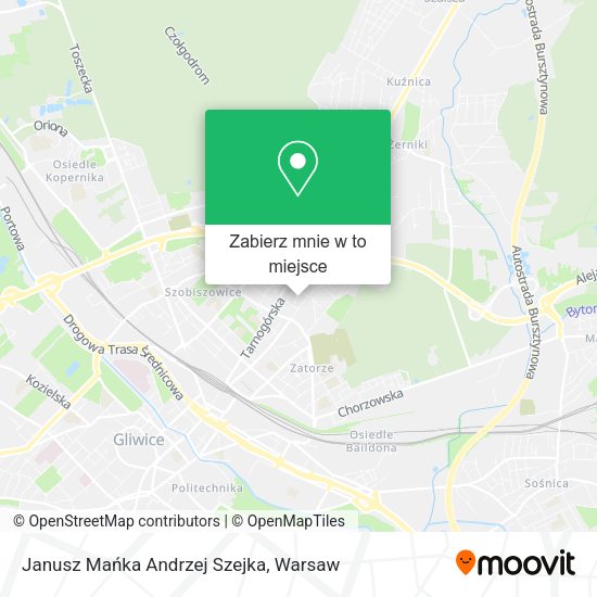 Mapa Janusz Mańka Andrzej Szejka