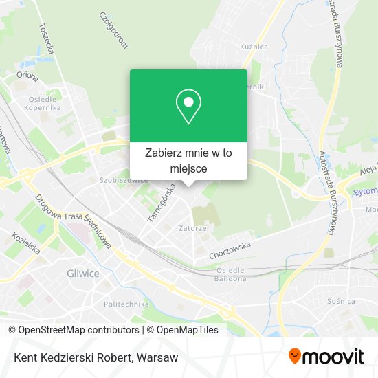 Mapa Kent Kedzierski Robert