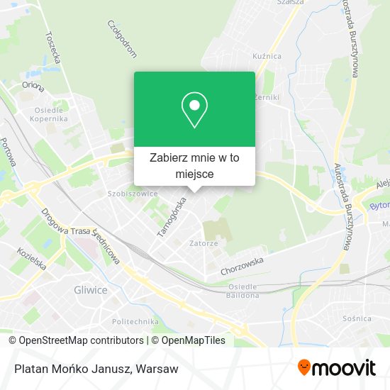 Mapa Platan Mońko Janusz