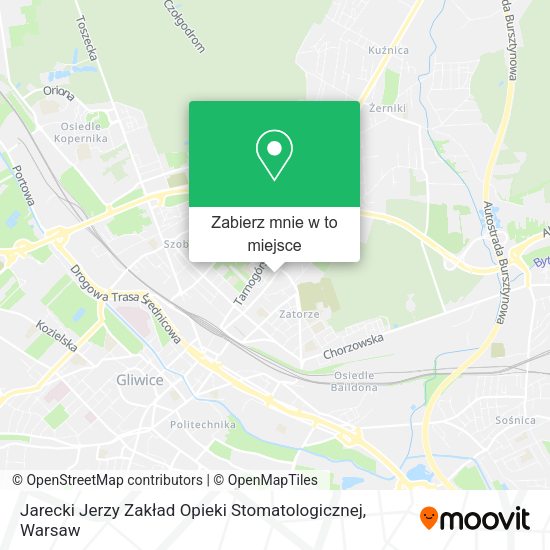 Mapa Jarecki Jerzy Zakład Opieki Stomatologicznej