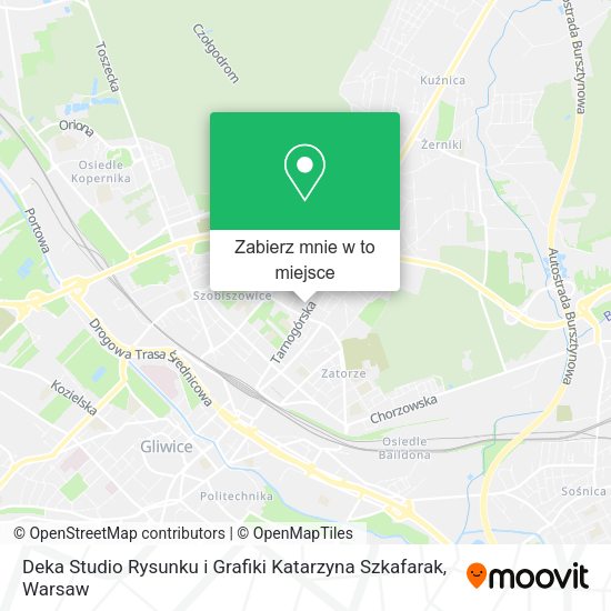 Mapa Deka Studio Rysunku i Grafiki Katarzyna Szkafarak