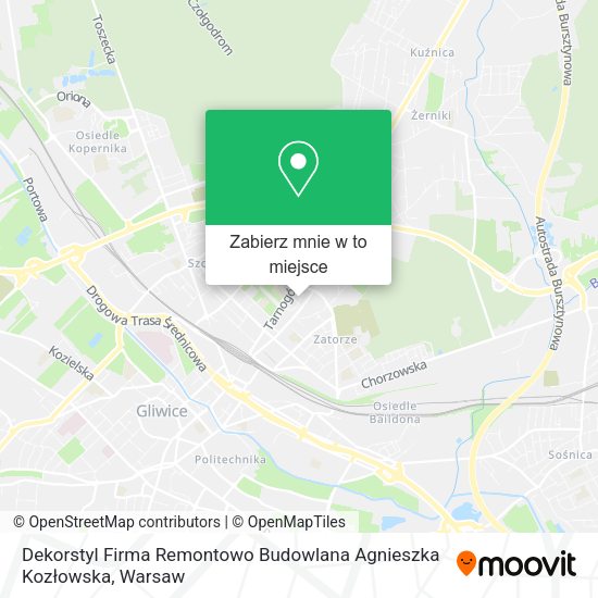 Mapa Dekorstyl Firma Remontowo Budowlana Agnieszka Kozłowska