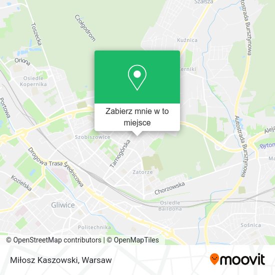 Mapa Miłosz Kaszowski