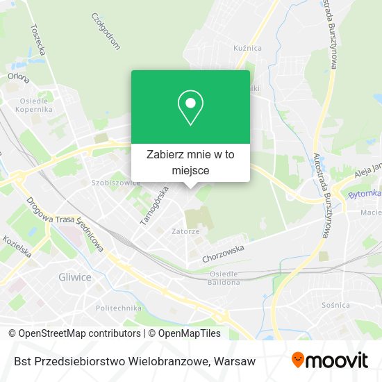 Mapa Bst Przedsiebiorstwo Wielobranzowe