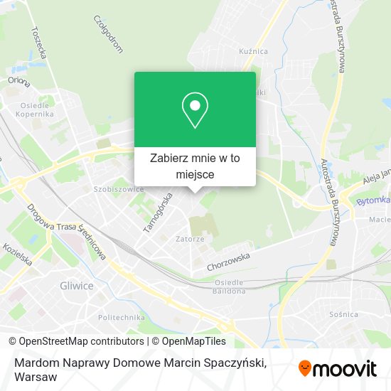 Mapa Mardom Naprawy Domowe Marcin Spaczyński