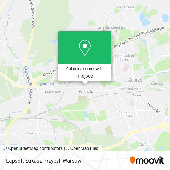 Mapa Lapsoft Łukasz Przybył