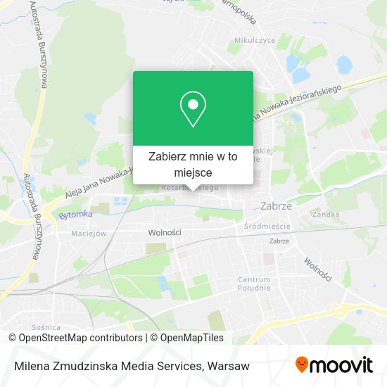 Mapa Milena Zmudzinska Media Services