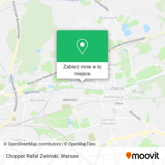 Mapa Chopper Rafał Zieliński