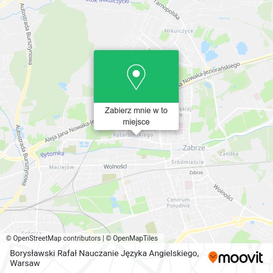 Mapa Borysławski Rafał Nauczanie Języka Angielskiego