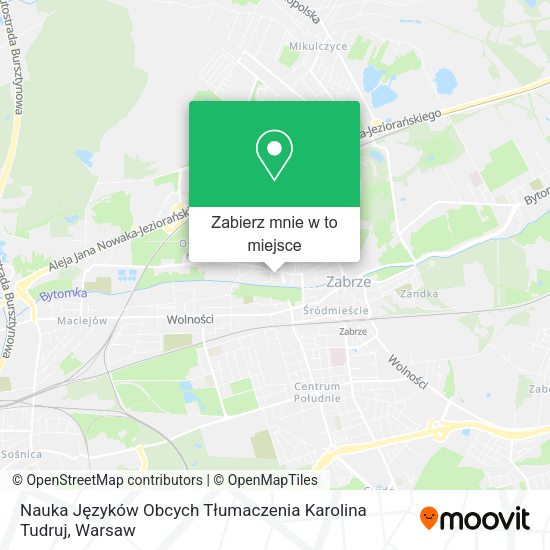 Mapa Nauka Języków Obcych Tłumaczenia Karolina Tudruj