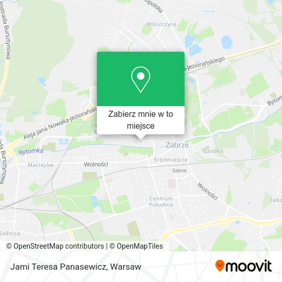 Mapa Jami Teresa Panasewicz