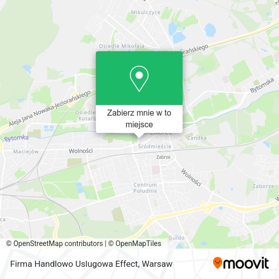 Mapa Firma Handlowo Uslugowa Effect
