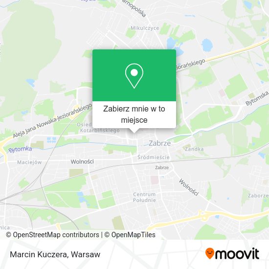 Mapa Marcin Kuczera