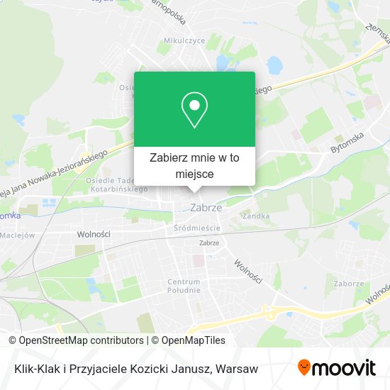 Mapa Klik-Klak i Przyjaciele Kozicki Janusz