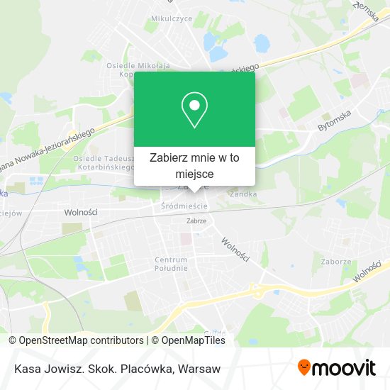 Mapa Kasa Jowisz. Skok. Placówka