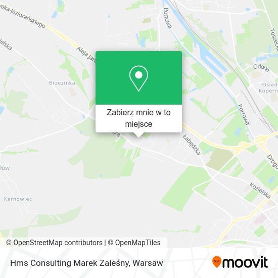 Mapa Hms Consulting Marek Zaleśny