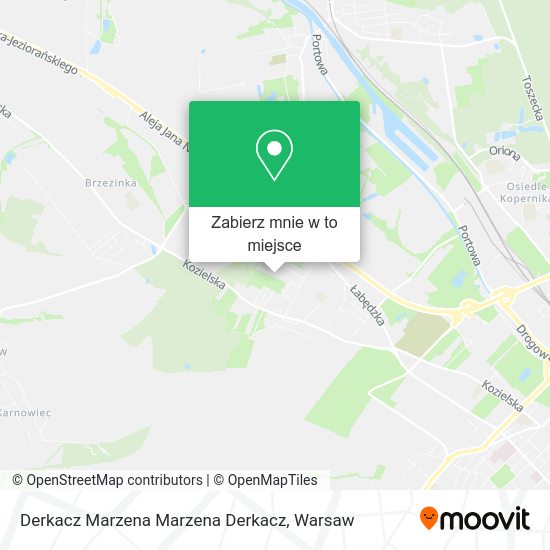 Mapa Derkacz Marzena Marzena Derkacz