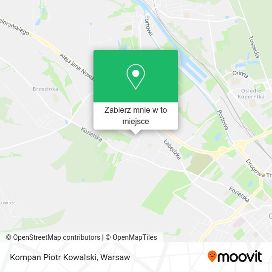 Mapa Kompan Piotr Kowalski