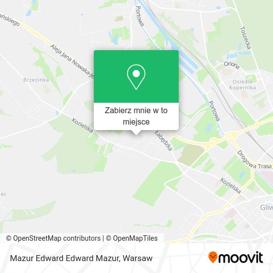 Mapa Mazur Edward Edward Mazur