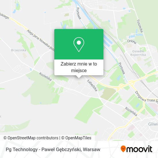 Mapa Pg Technology - Paweł Gębczyński