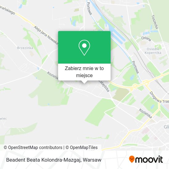 Mapa Beadent Beata Kolondra-Mazgaj