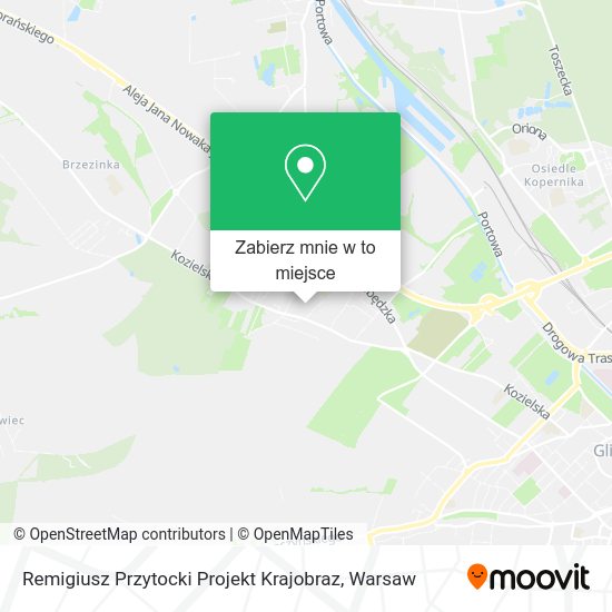 Mapa Remigiusz Przytocki Projekt Krajobraz