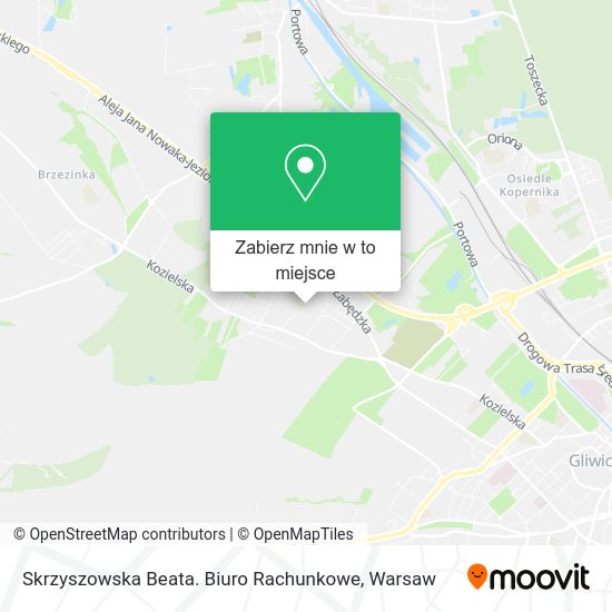 Mapa Skrzyszowska Beata. Biuro Rachunkowe