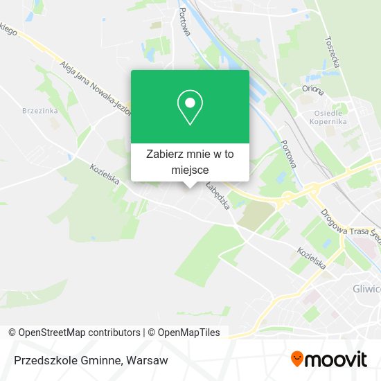 Mapa Przedszkole Gminne