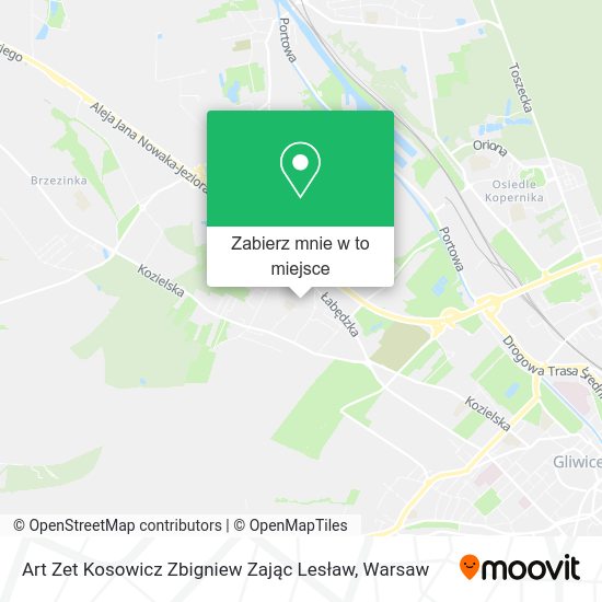 Mapa Art Zet Kosowicz Zbigniew Zając Lesław