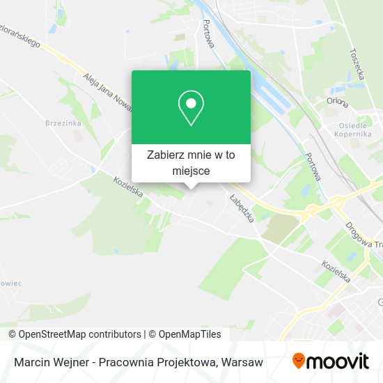 Mapa Marcin Wejner - Pracownia Projektowa