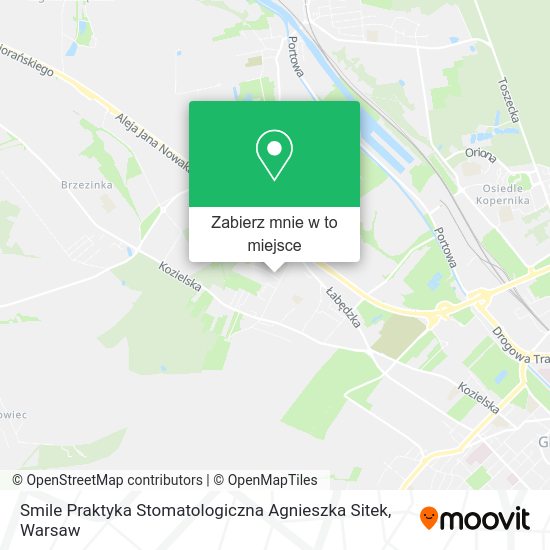 Mapa Smile Praktyka Stomatologiczna Agnieszka Sitek