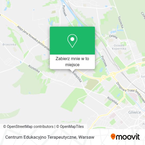 Mapa Centrum Edukacyjno Terapeutyczne