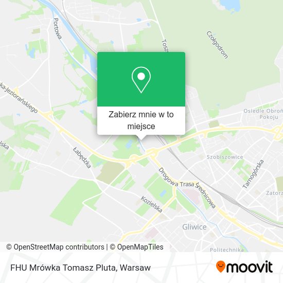 Mapa FHU Mrówka Tomasz Pluta