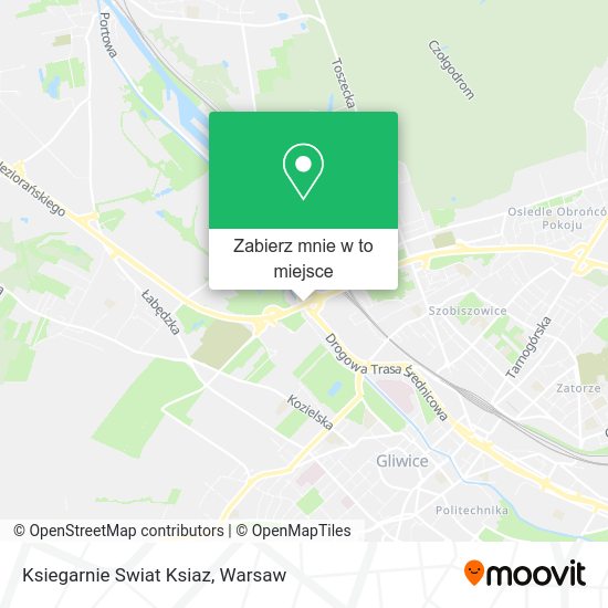 Mapa Ksiegarnie Swiat Ksiaz