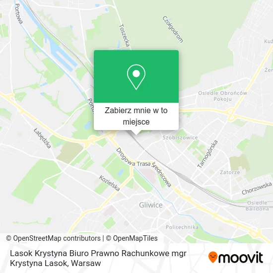 Mapa Lasok Krystyna Biuro Prawno Rachunkowe mgr Krystyna Lasok