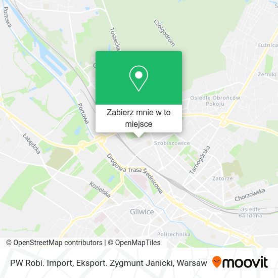 Mapa PW Robi. Import, Eksport. Zygmunt Janicki