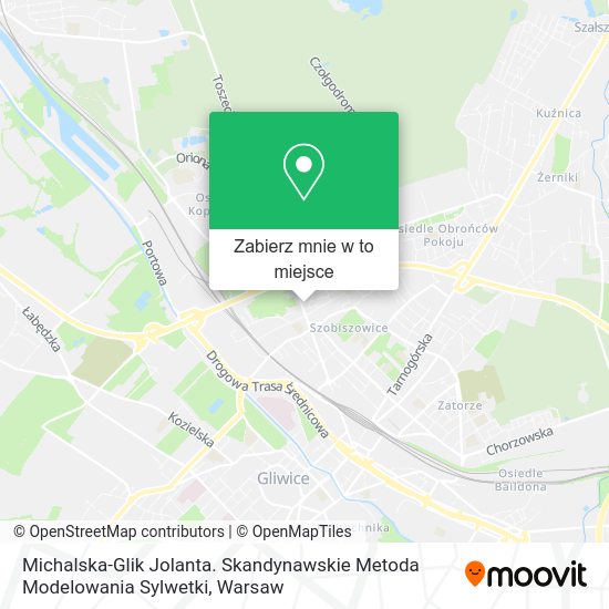 Mapa Michalska-Glik Jolanta. Skandynawskie Metoda Modelowania Sylwetki