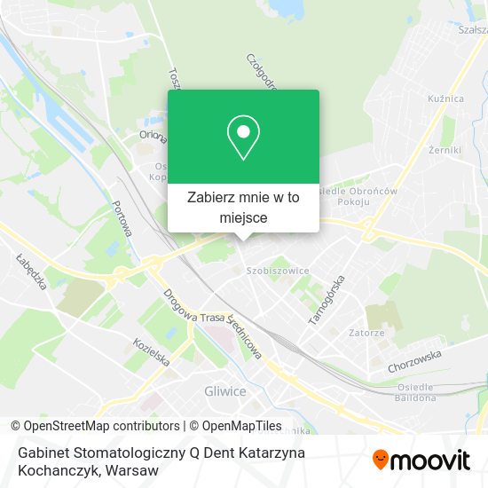 Mapa Gabinet Stomatologiczny Q Dent Katarzyna Kochanczyk