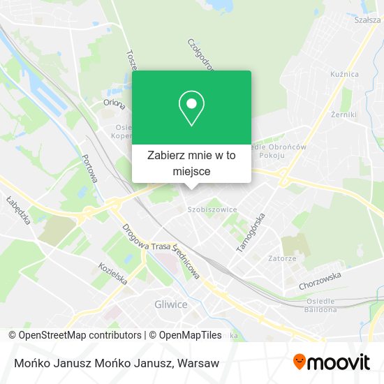 Mapa Mońko Janusz Mońko Janusz