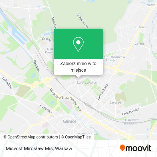 Mapa Misvest Mirosław Miś