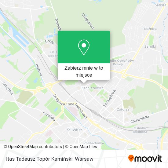 Mapa Itas Tadeusz Topór Kamiński